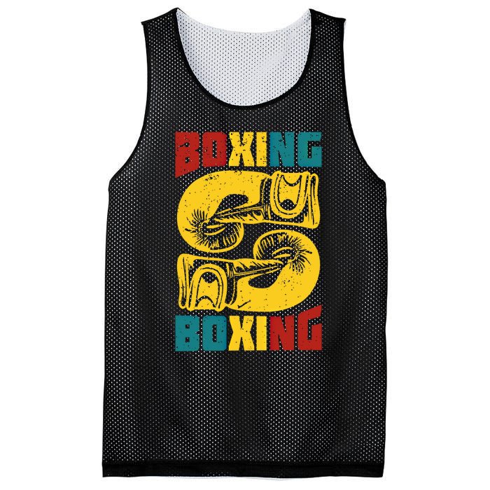 Boxing Meaningful Gift Mesh Reversible Basketball Jersey Tank