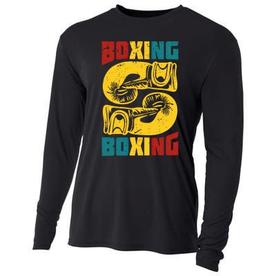 Boxing Meaningful Gift Cooling Performance Long Sleeve Crew