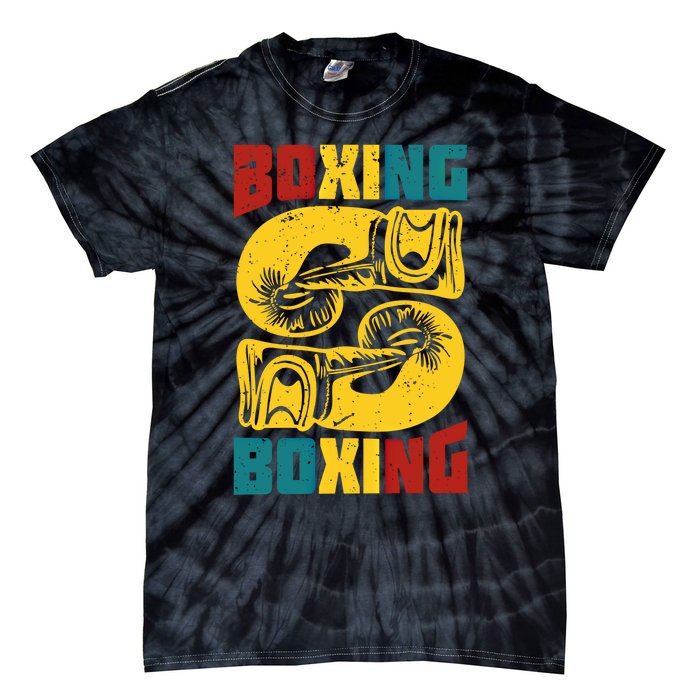 Boxing Meaningful Gift Tie-Dye T-Shirt