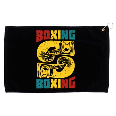 Boxing Meaningful Gift Grommeted Golf Towel