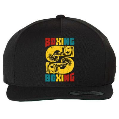 Boxing Meaningful Gift Wool Snapback Cap