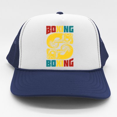 Boxing Meaningful Gift Trucker Hat