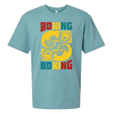 Boxing Meaningful Gift Sueded Cloud Jersey T-Shirt