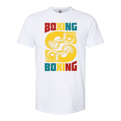 Boxing Meaningful Gift Softstyle® CVC T-Shirt