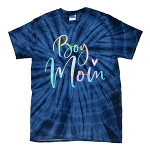 Boy Mom Gifts For Mother Mama Of Boy Tie Dye Tie-Dye T-Shirt