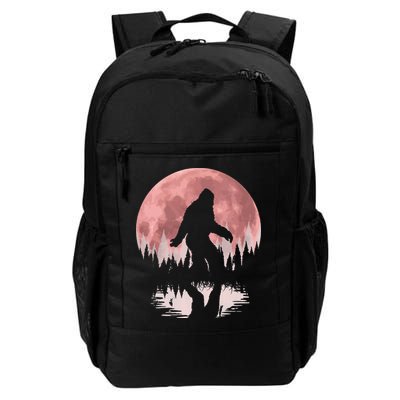 Bigfoot Moon Graphic Night Forest! Cool Sasquatch Backpack