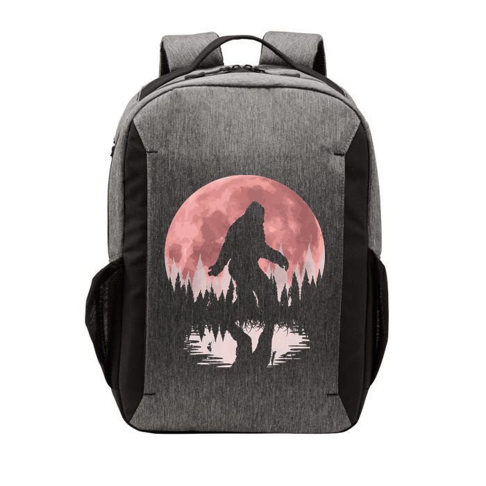 Bigfoot Moon Graphic Night Forest! Cool Sasquatch Vector Backpack