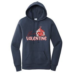 Be Mine Gnomes Happy Valentines Day Gnomes Couple Matching Women's Pullover Hoodie