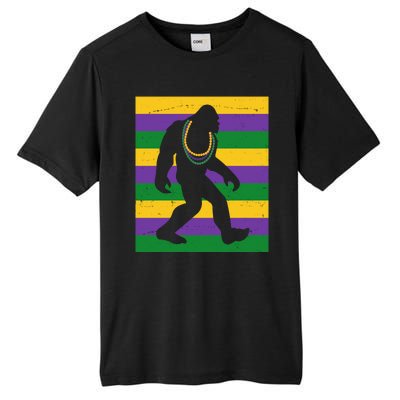 Bigfoot Mardi Gras Festive Tall Fusion ChromaSoft Performance T-Shirt