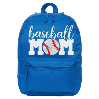 Baseball Mom Gift Cheering Mother Of Outfit Cool Gift 16 in Basic Backpack