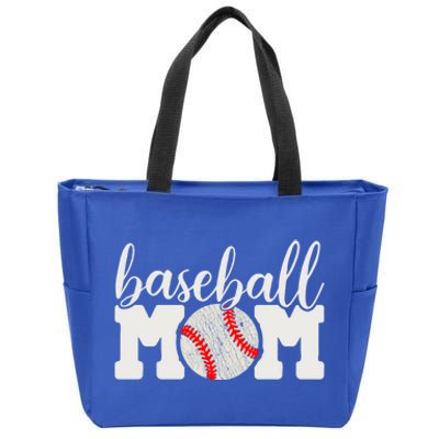 Baseball Mom Gift Cheering Mother Of Outfit Cool Gift Zip Tote Bag