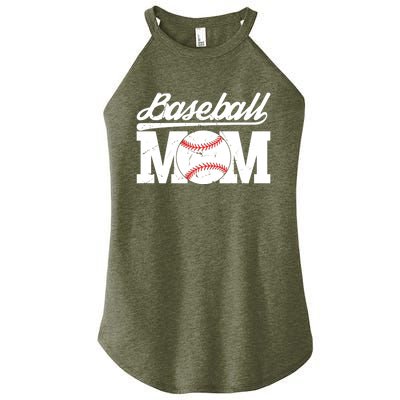 Baseball Mom Gift Women’s Perfect Tri Rocker Tank