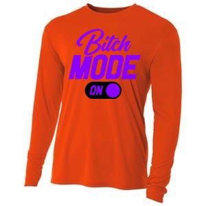 Bitch Mode Gift Cooling Performance Long Sleeve Crew