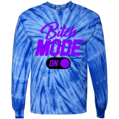 Bitch Mode Gift Tie-Dye Long Sleeve Shirt