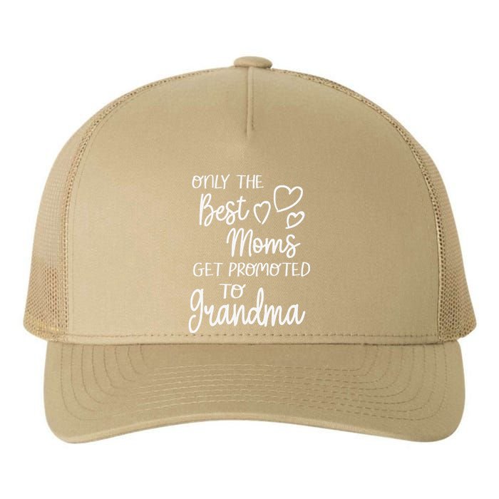 Best Moms Get Promoted To Grandma For Special Grandmother Yupoong Adult 5-Panel Trucker Hat