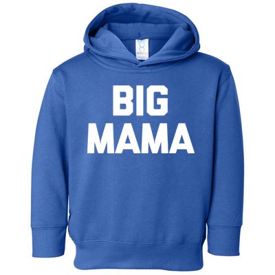 Big Mama Gift Funny Saying Sarcastic Novelty Cute Mom Great Gift Toddler Hoodie