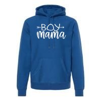 Boy Mama Graphic Mom Gift Premium Hoodie