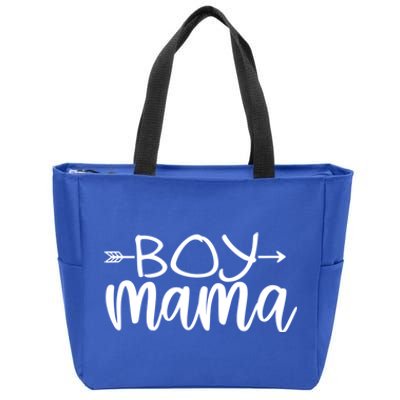 Boy Mama Graphic Mom Gift Zip Tote Bag