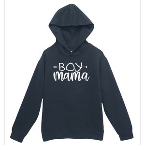 Boy Mama Graphic Mom Gift Urban Pullover Hoodie