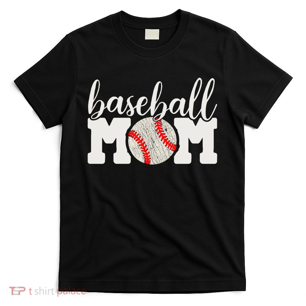 Baseball Mom Gift - Cheering Mother of Boy Outfit T-Shirt