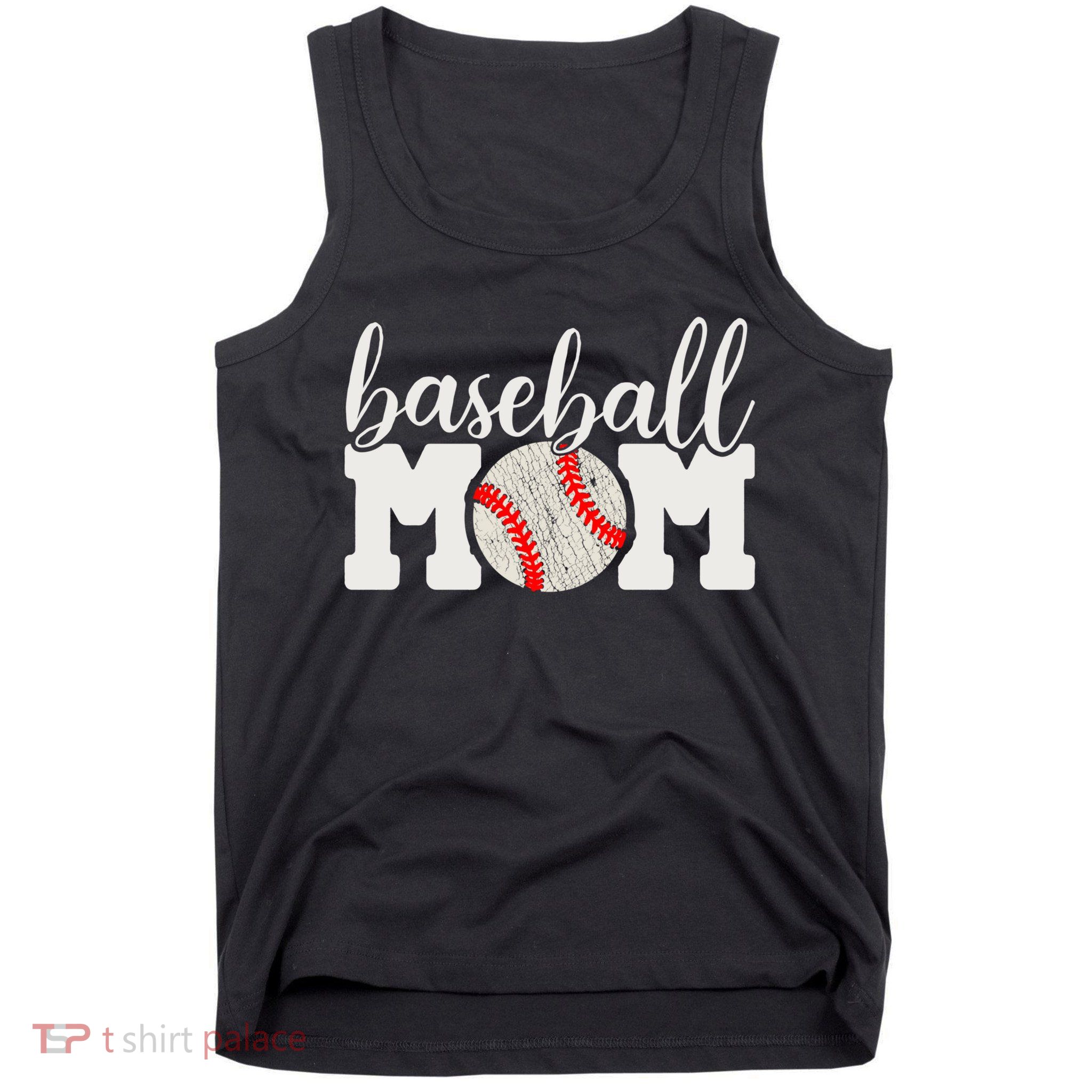Baseball Mom Gift - Cheering Mother of Boy Outfit Tank Top
