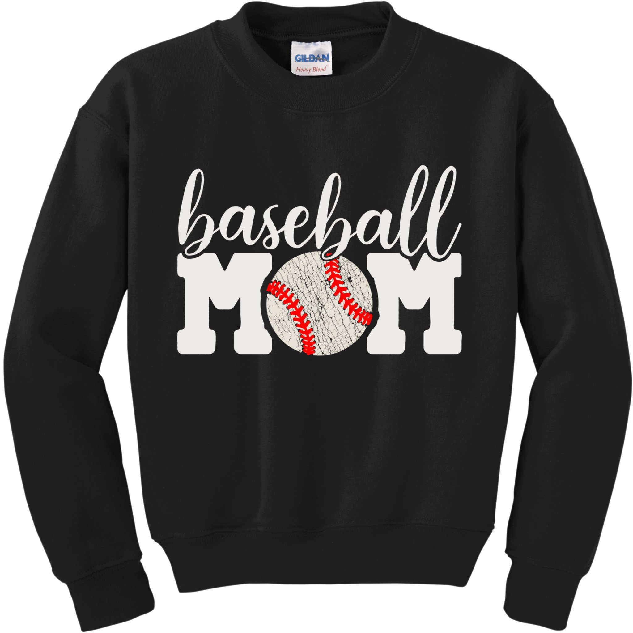 Baseball Mom Gift - Cheering Mother of Boy Outfit Kids Sweatshirt