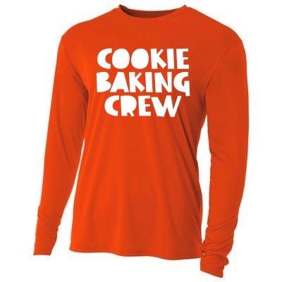 Bake Meaningful Gift Cookie Baking Crew Tees Mom Mama Funny Gift Cooling Performance Long Sleeve Crew