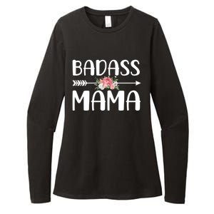 Badass Mama Great Gift For Mom Mother's Day Gift Womens CVC Long Sleeve Shirt