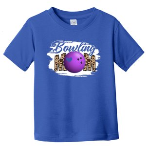 Bowling Mom Game Day Outfit Funny Mother's Day For Mom Gift Toddler T-Shirt