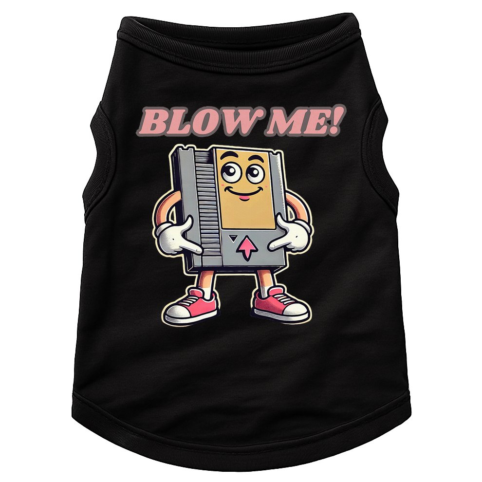 Blow Me Gamer Doggie Tank