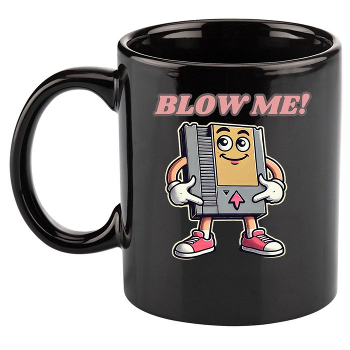 Blow Me Gamer 11oz C Handle Ceramic Mug