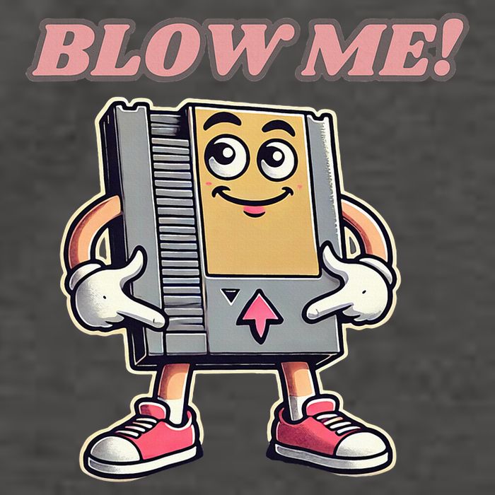 Blow Me Gamer Vector Backpack