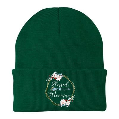 Blessed Meemaw Grandma Gift Knit Cap Winter Beanie