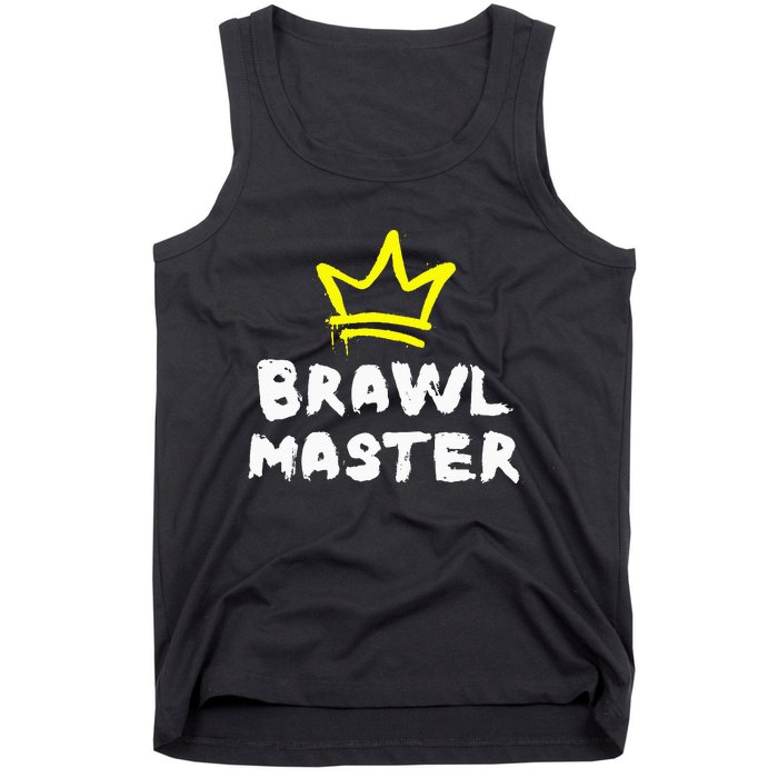 Brawl Master Gamer Gaming Brawler Brawl Tank Top