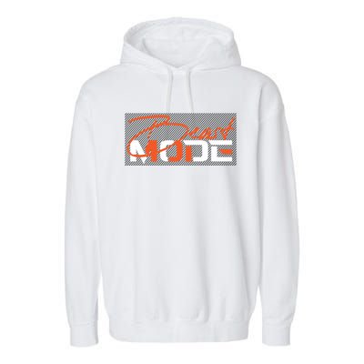 Beast Mode Gym Motivation Graphic Garment-Dyed Fleece Hoodie