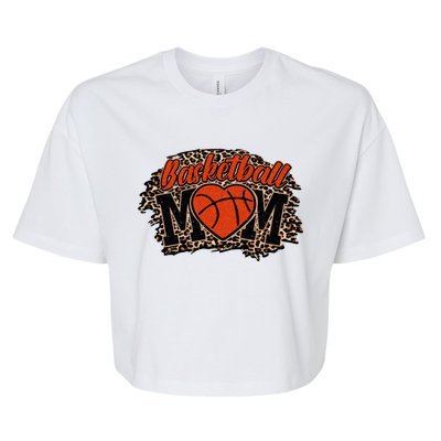 Basketball Mom Gift Basketball Gift Bella+Canvas Jersey Crop Tee