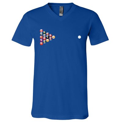 Billiards Meaningful Gift V-Neck T-Shirt