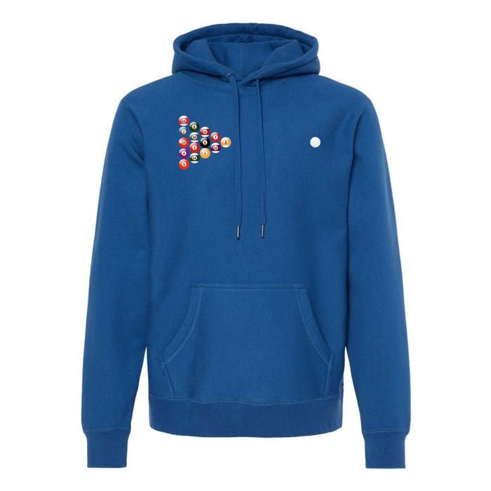 Billiards Meaningful Gift Premium Hoodie