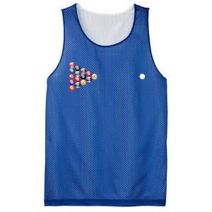 Billiards Meaningful Gift Mesh Reversible Basketball Jersey Tank