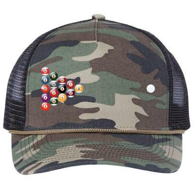 Billiards Meaningful Gift Retro Rope Trucker Hat Cap