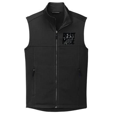 Beast Mode Gym Motivation Collective Smooth Fleece Vest