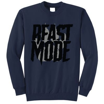 Beast Mode Gym Motivation Tall Sweatshirt