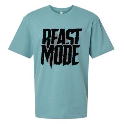 Beast Mode Gym Motivation Sueded Cloud Jersey T-Shirt