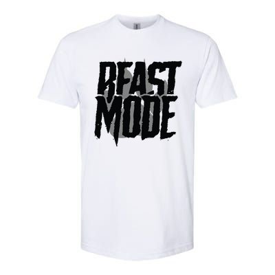 Beast Mode Gym Motivation Softstyle CVC T-Shirt