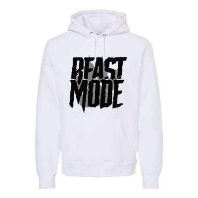 Beast Mode Gym Motivation Premium Hoodie