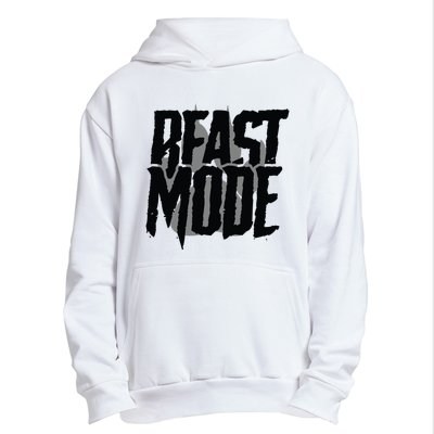 Beast Mode Gym Motivation Urban Pullover Hoodie