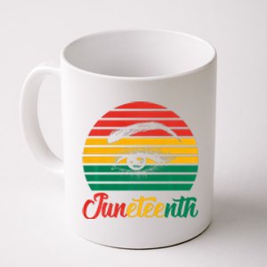 Black Melanin Graphic Colors To Wear Celebrate Juneteenth Premium Gift Coffee Mug