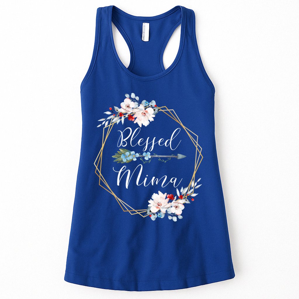 Blessed Mima Grandma Gift Cute Gift Womens Tank Top