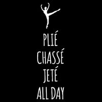 Ballet Meaningful Gift Dance Ballet Top Plie Chasse Jete All Day Cooling Performance Crew T-Shirt