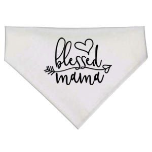 Blessed Mama Gift Idea For Mom Dad Boss Gift USA-Made Doggie Bandana